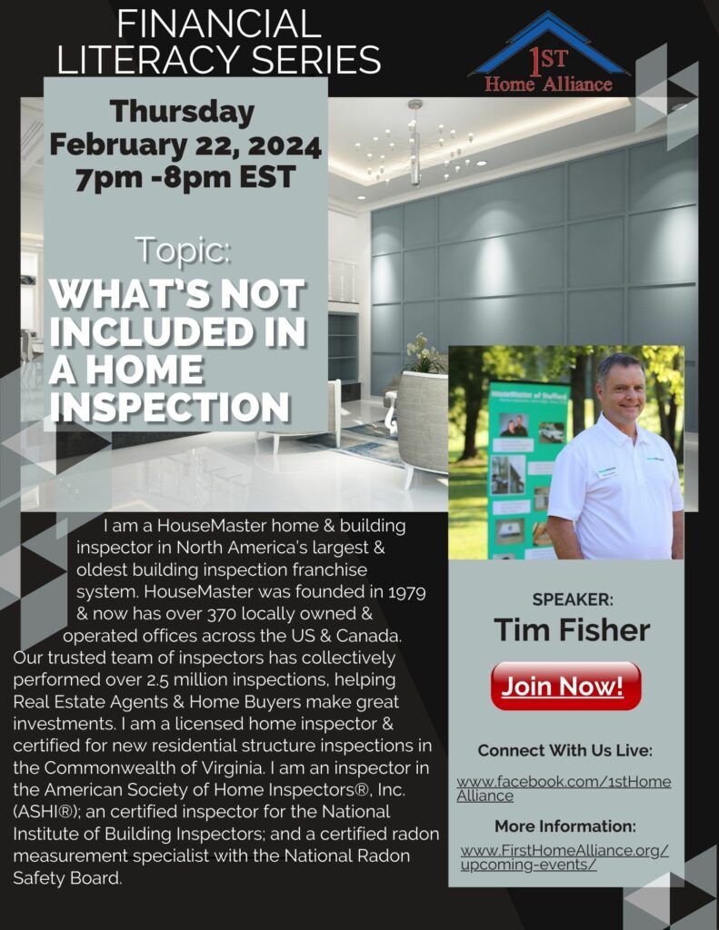 Financial Literacy Series with Tim Fisher What’s Not Included In A